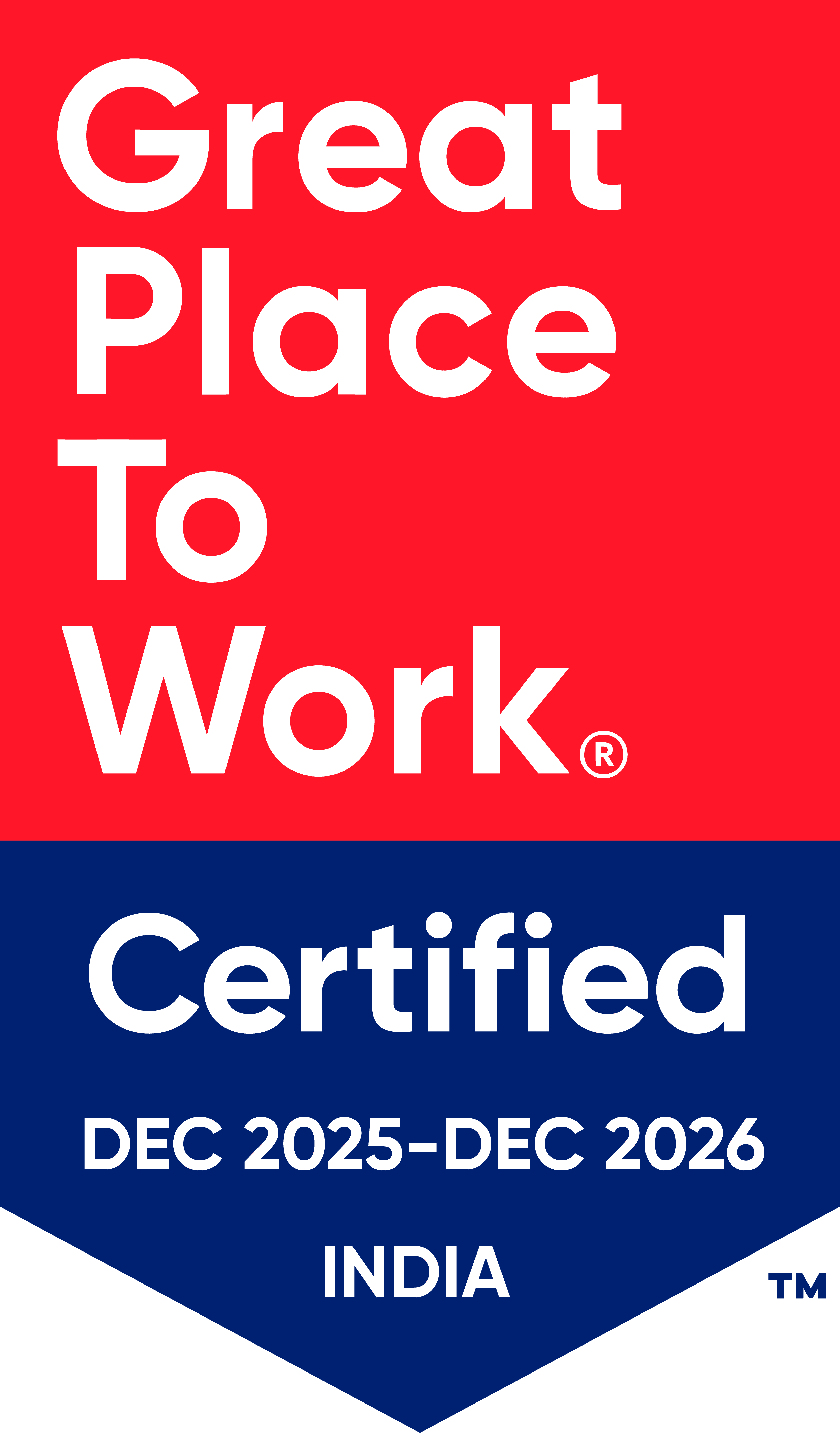 Great Place to Work Certified (GPTW)